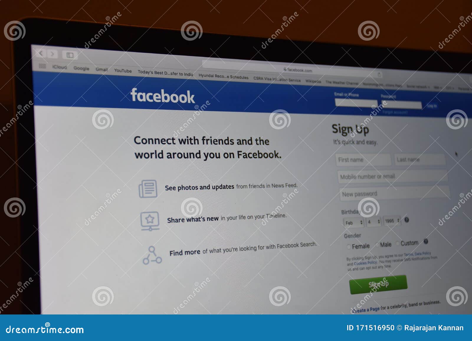 Login to Facebook with Web Browser