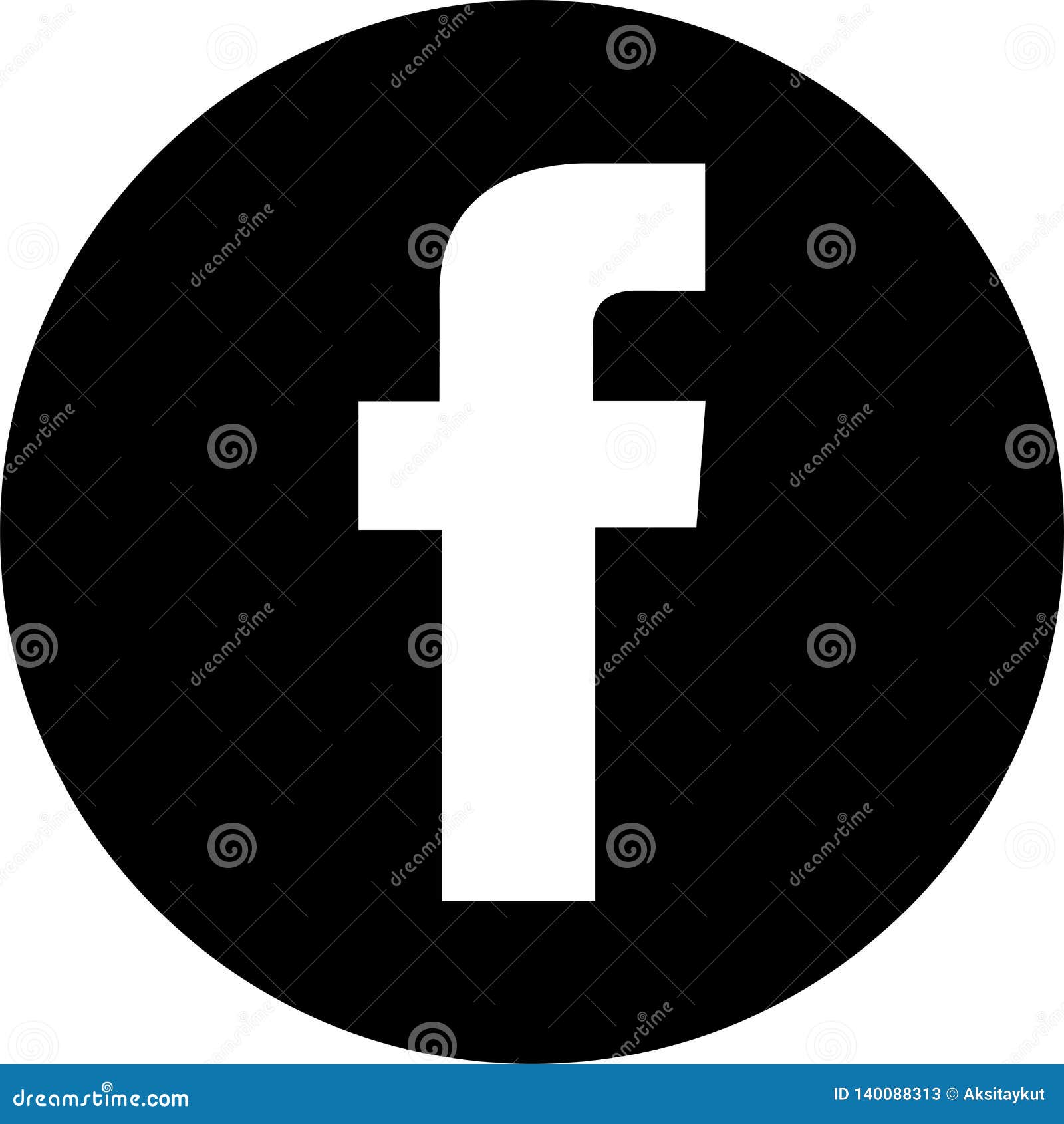 Dark Facebook Icon Editorial Stock Photo Illustration Of Messaging Dark Facebook Icon Editorial Stock Photo Illustration Of Messaging