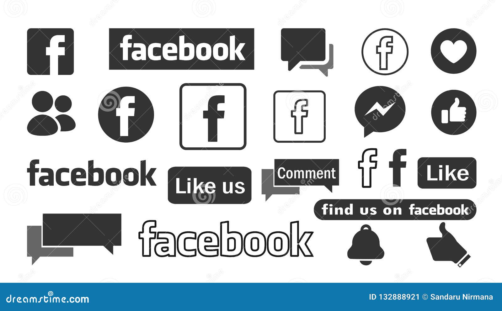 Facebook Notification Sets New Buttons Like In Black Buttons Facebook Icons And Logo Vector On White Background Editorial Photo Illustration Of Design Comment Facebook Notification Sets New Buttons Like In Black Buttons Facebook Icons And Logo Vector On White Background Editorial Photo Illustration Of Design Comment
