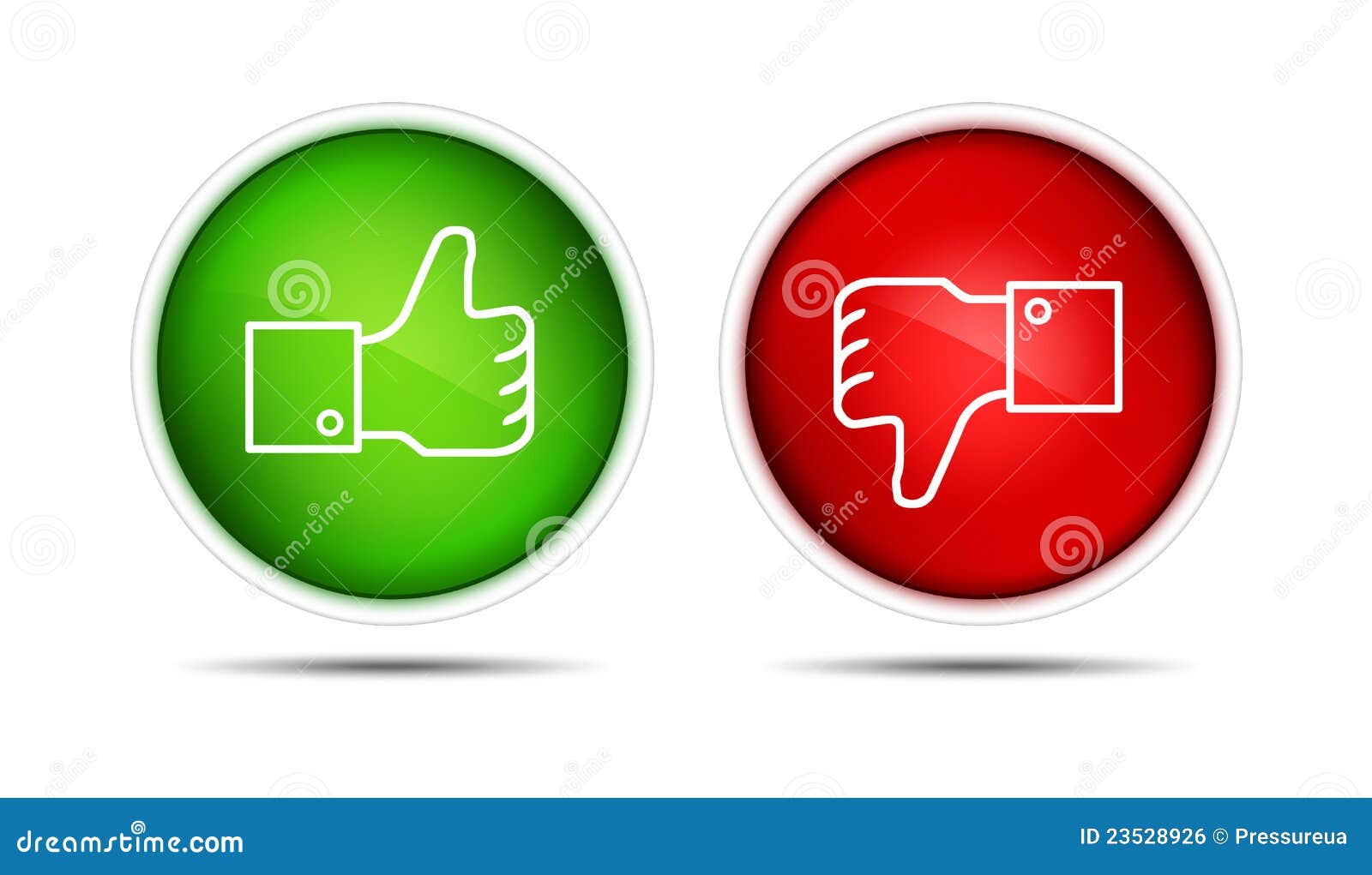 Facebook Thumb Up Down Buttons Isolated Editorial Photo - Image: 235289261300 x 846