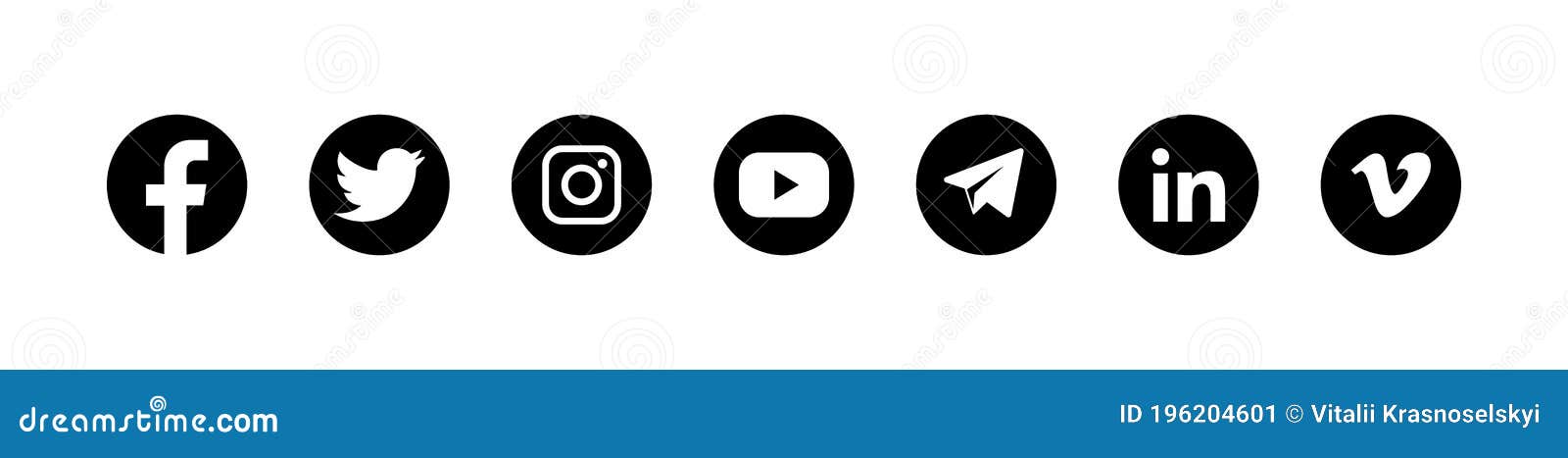 Facebook Instagram Logo Stock Illustrations 3 461 Facebook Instagram Logo Stock Illustrations Vectors Clipart Dreamstime