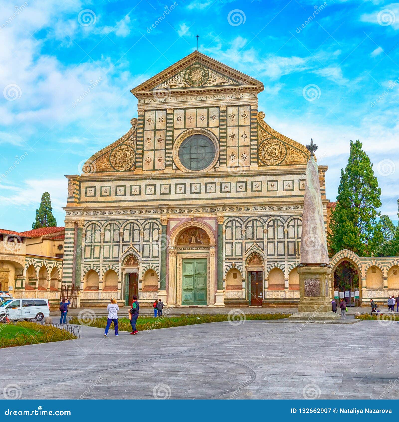 Fachada De Santa Maria Novella En Florencia, Italia Fotografía editorial -  Imagen de italiano, cristianismo: 132662907