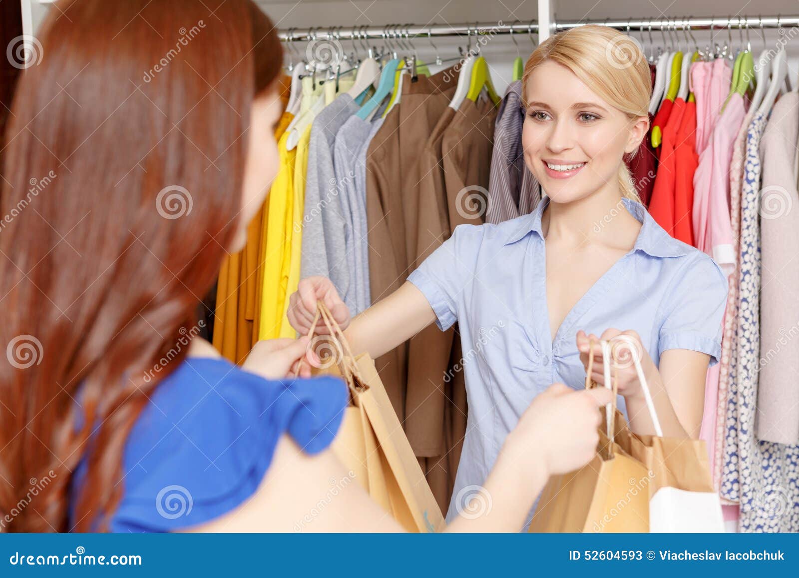 Shop assistant good