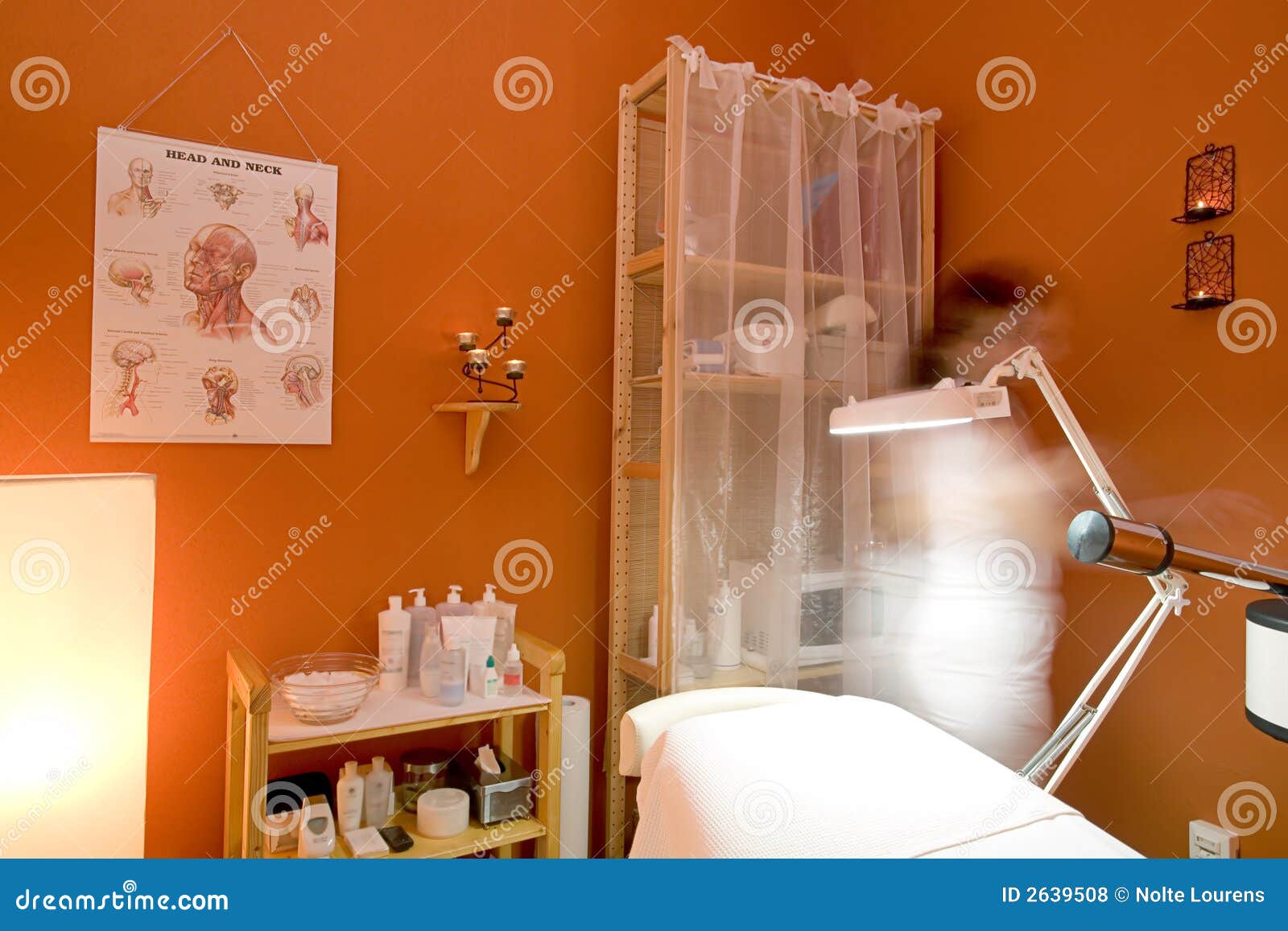 Facial Bed stock photo. Image of facial, beauty, treatment 2639508