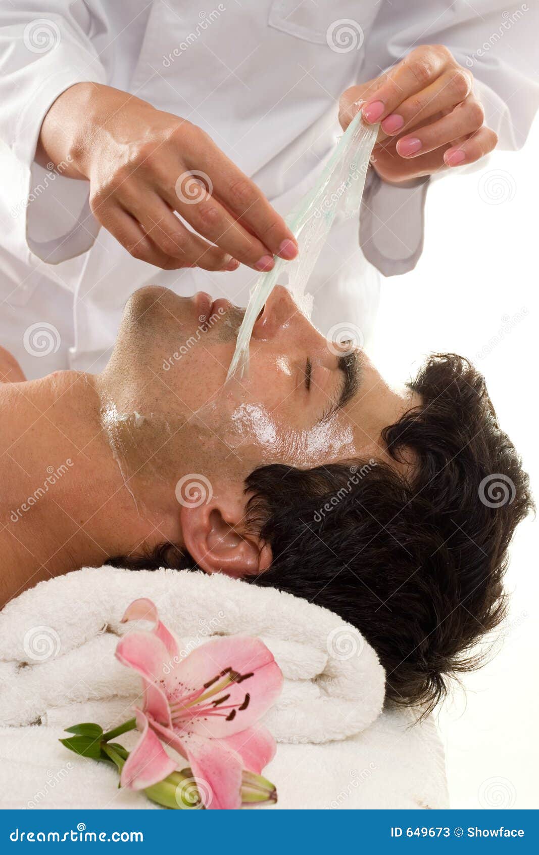 Facial Peel stock image. Image of skin, personal, relax 649673