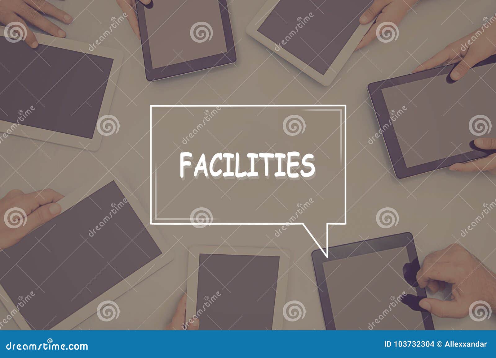 facilities concept business concept.