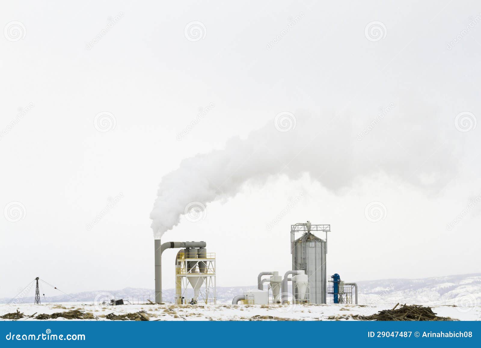 Factory stock image. Image of power, plant, colorado 29047487