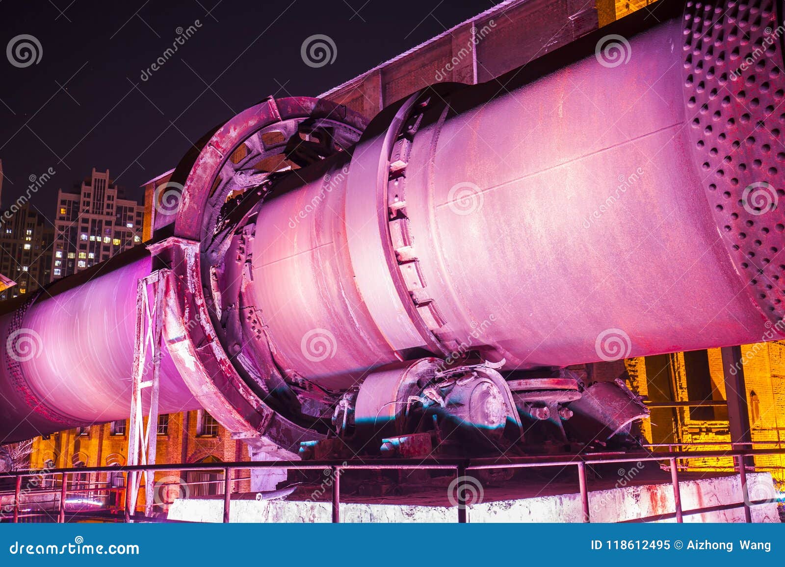 Factory Buildings and Industrial Equipment Stock Image Image of