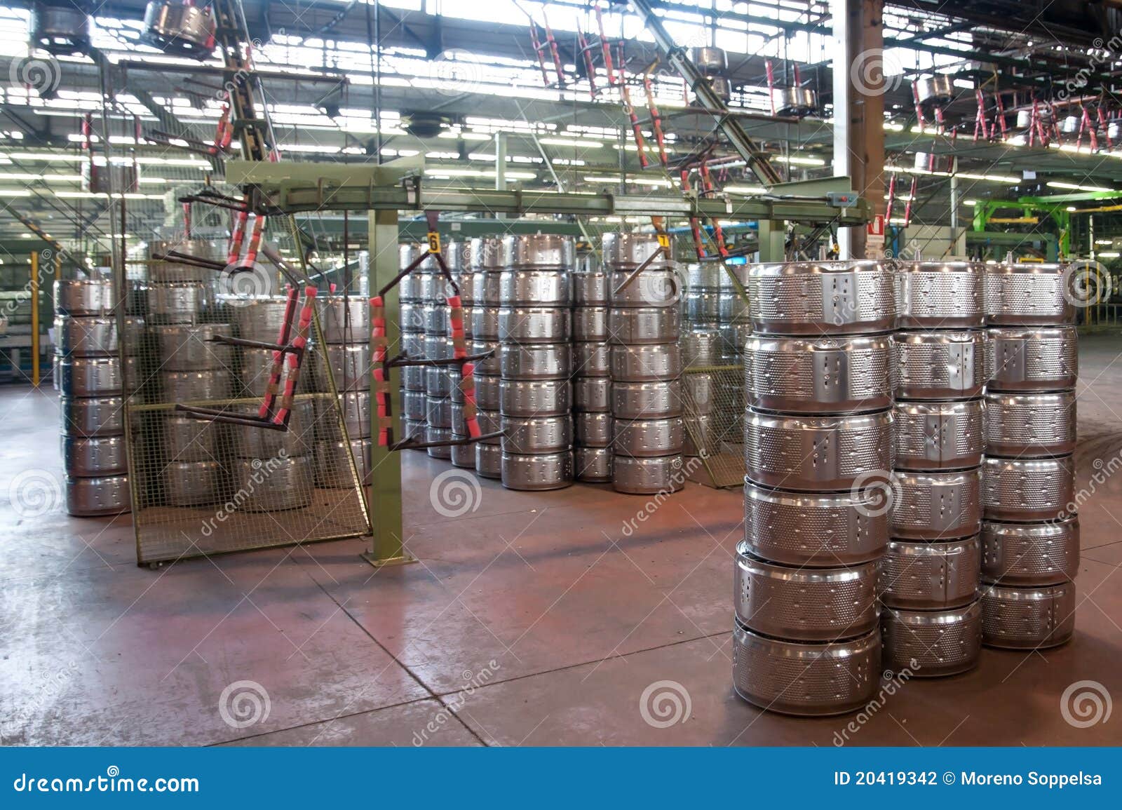 Factory Washing Machine Production Stock Photo Image of inside, business 20419342