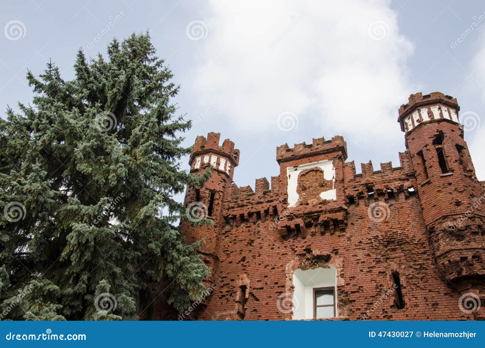 Fagment of the Kholm Gate in the Memorial Complex Â«Brest Hero ...