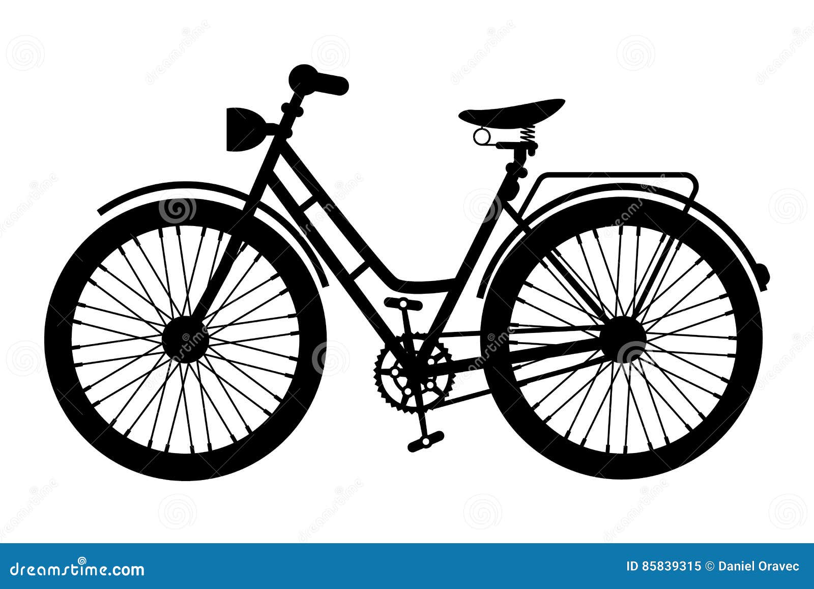 Fahrradikone Schwarzes Fahrrad Symbol Vektor Abbildung Illustration Von Reise Outdoor
