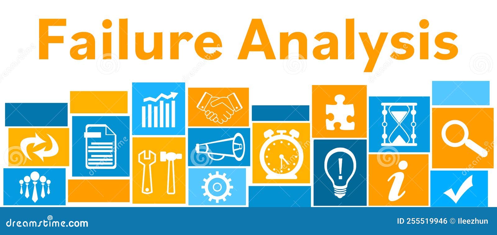 Failure Analysis Line Vector Icons And Signs. Analysis, Malfunction