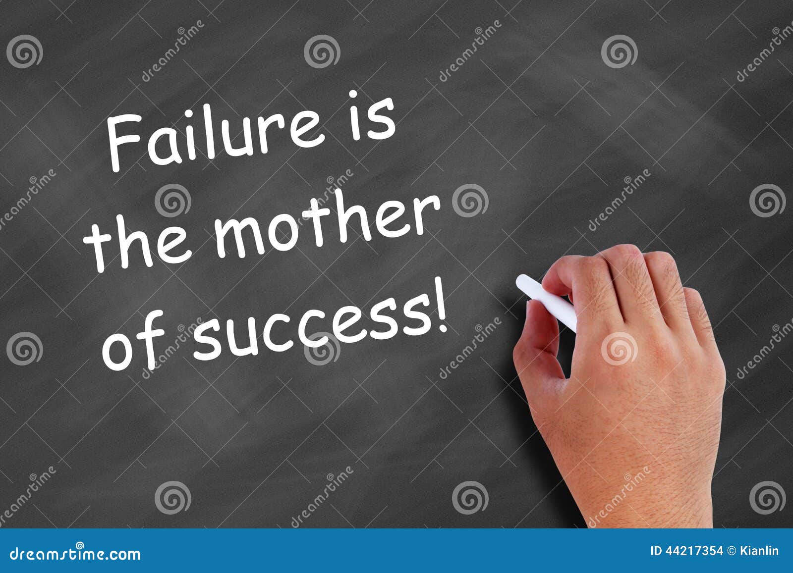 failure is the mother of success