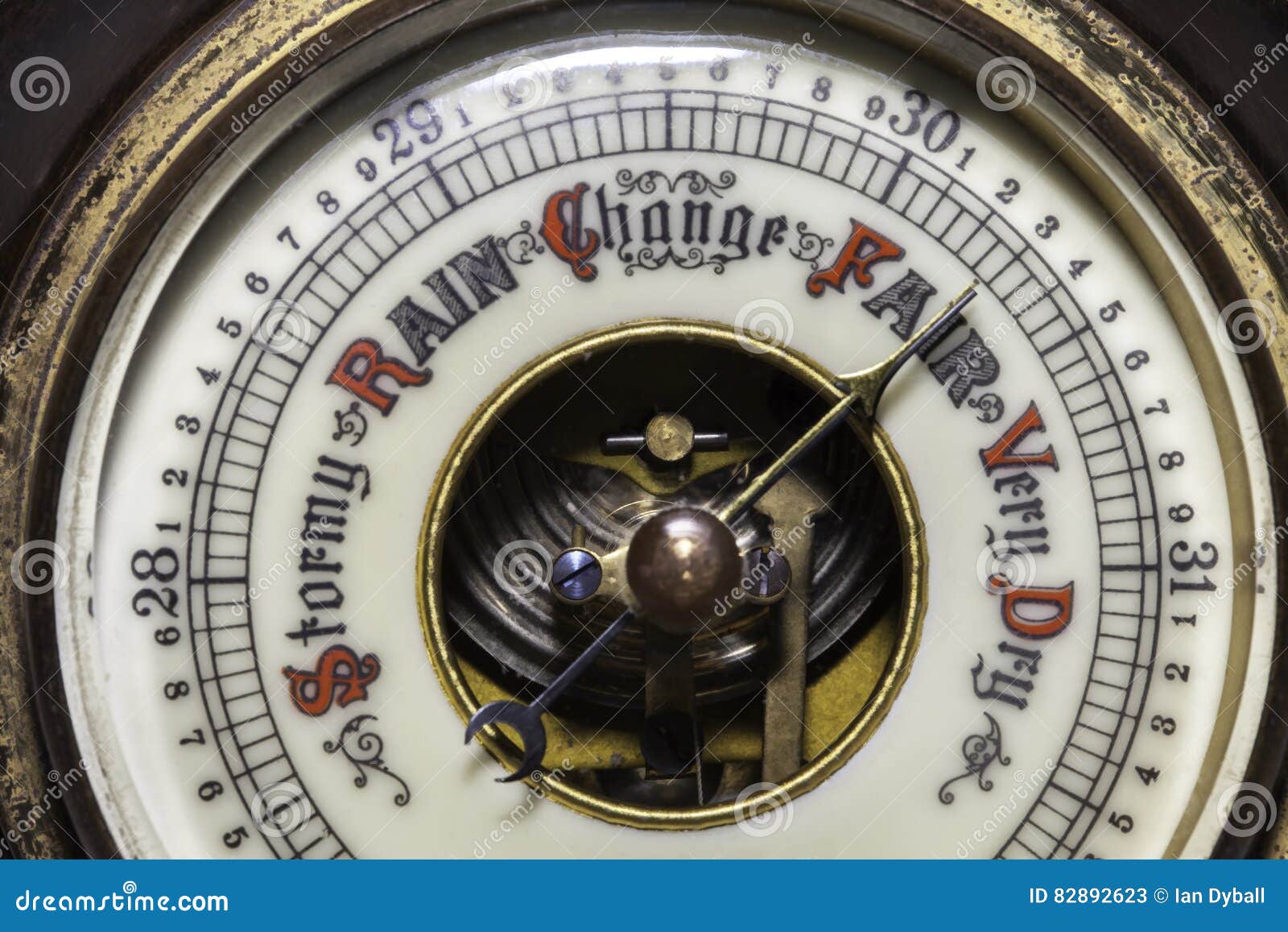 Fair weather forecast stock image. Image of pressure 82892623