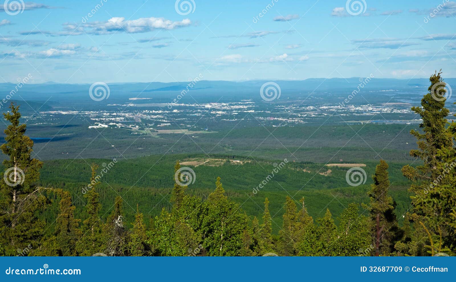 Fairbanks, Alaska stock image. Image of vacation, cityscape 32687709