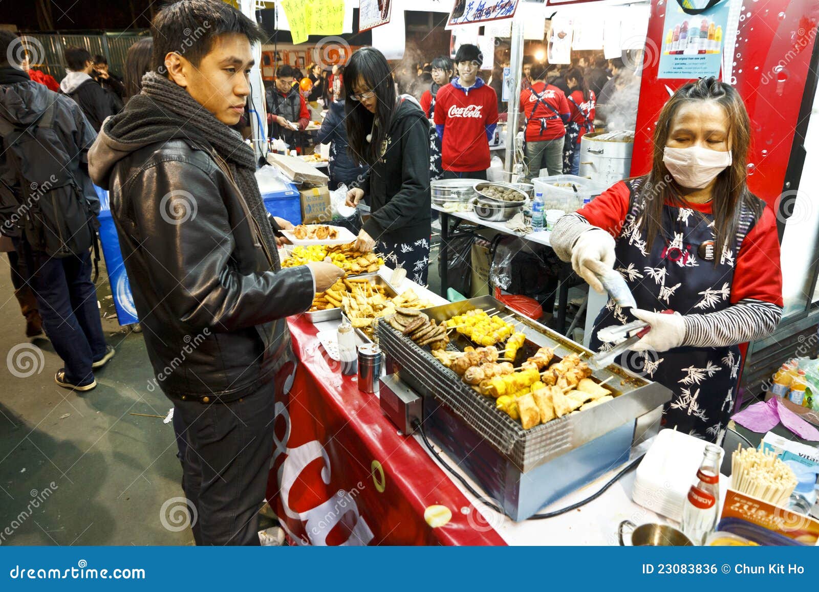 Fairs snacks booth editorial photo. Image of hong, year 23083836