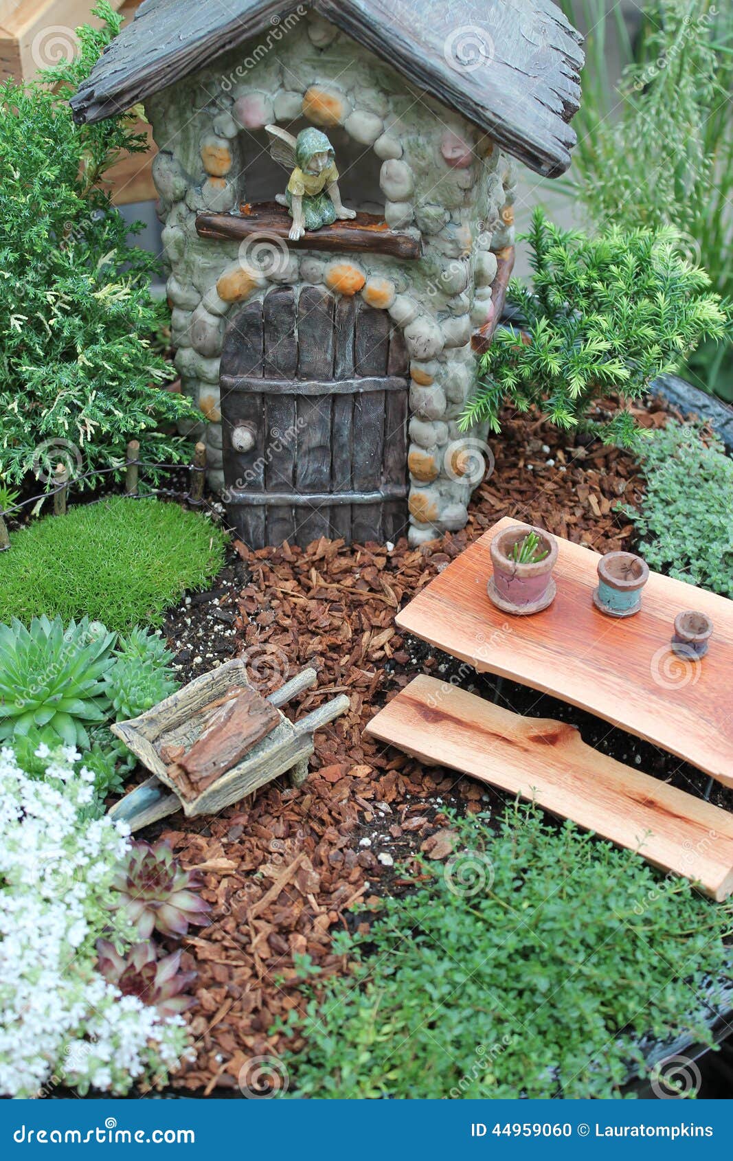 Fairy Garden Stock Photo - Image: 44959060