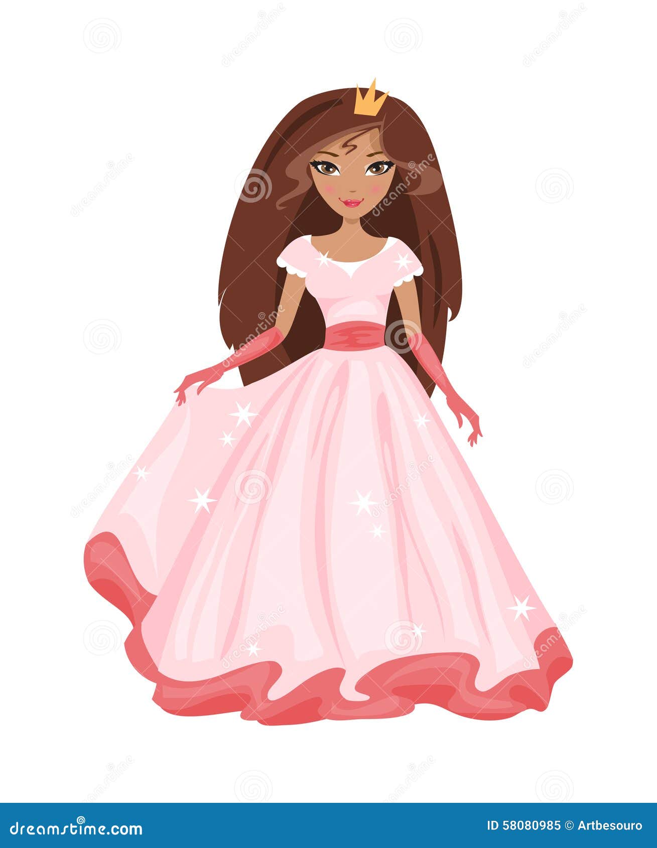 Download Fairy Princess. Vector Illustration Stock Vector ...