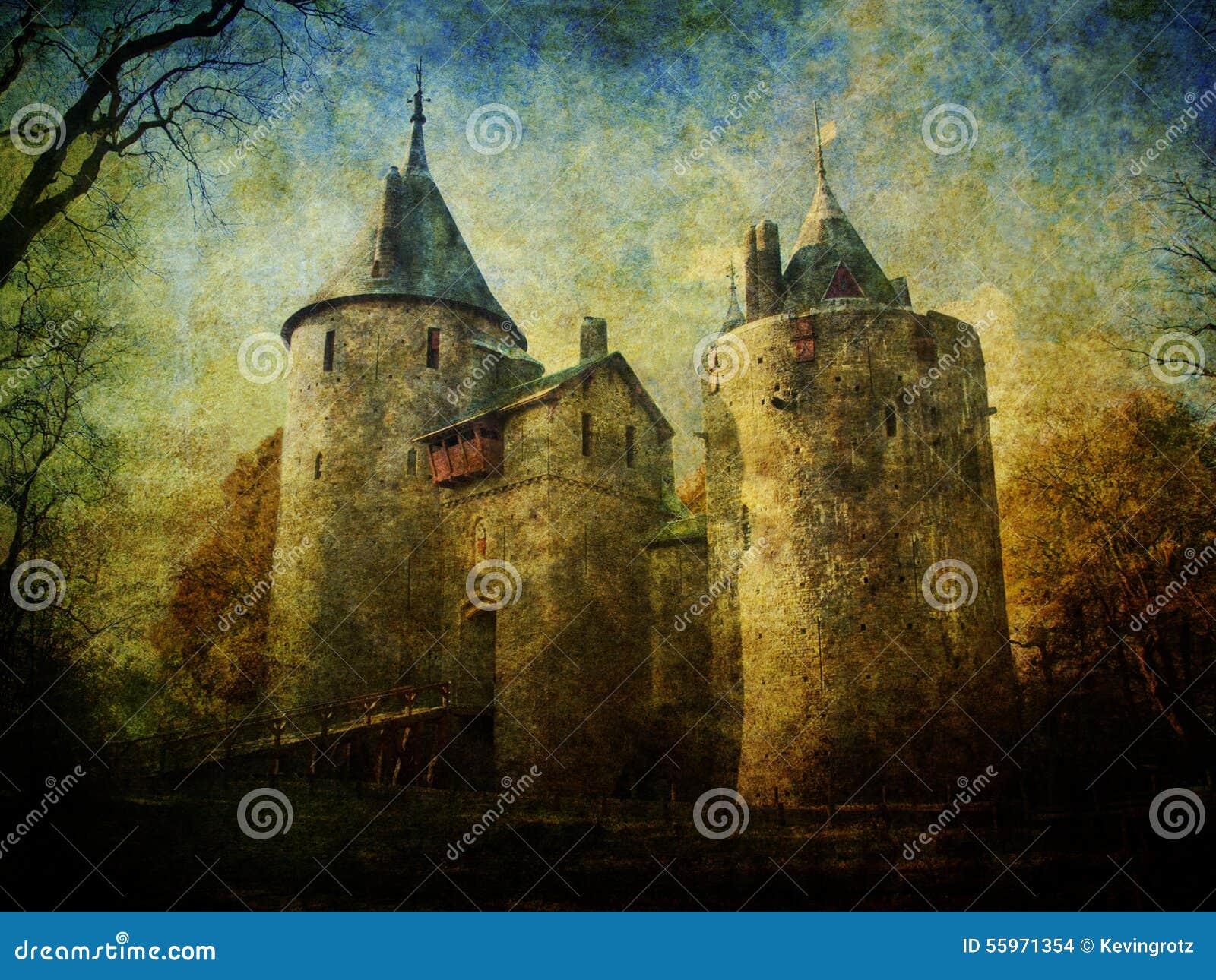 fairytale castle coch