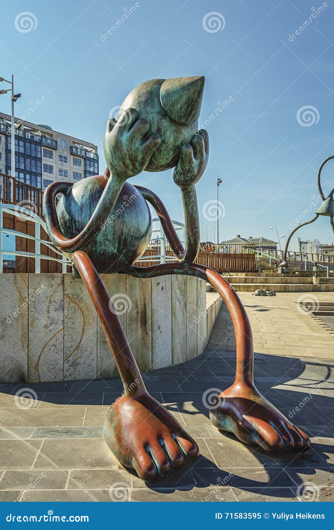 Fairytale Sculptures by the Sea at Scheveningen Boulevard. Editorial Image Image of fairy