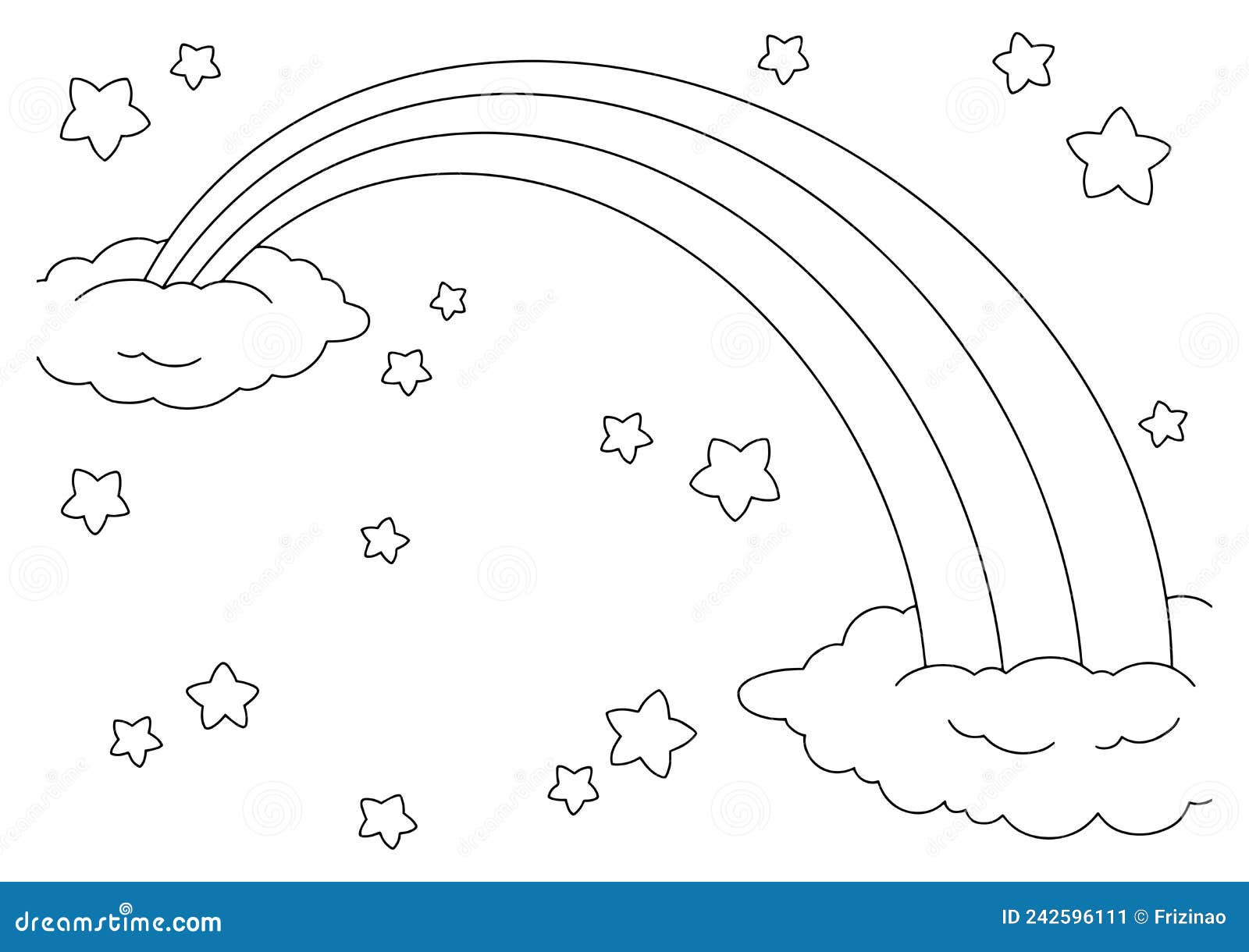 Rainbow Kids Art Clouds Coloring Book Stock Illustrations – 73 Rainbow Kids  Art Clouds Coloring Book Stock Illustrations, Vectors & Clipart - Dreamstime