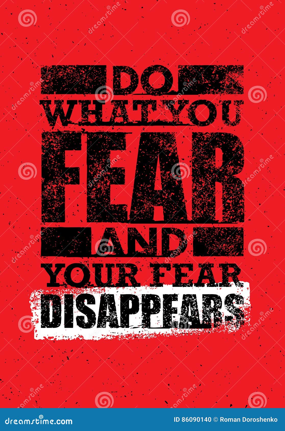 Faites Ce Que Vous Craignez Et Votre Crainte Disparait Citation Creative De Motivation De Typographie Illustration De Vecteur Illustration Du Creative Craignez Faites Ce Que Vous Craignez Et Votre Crainte Disparait Citation Creative De Motivation De Typographie Illustration De Vecteur Illustration Du Creative Craignez