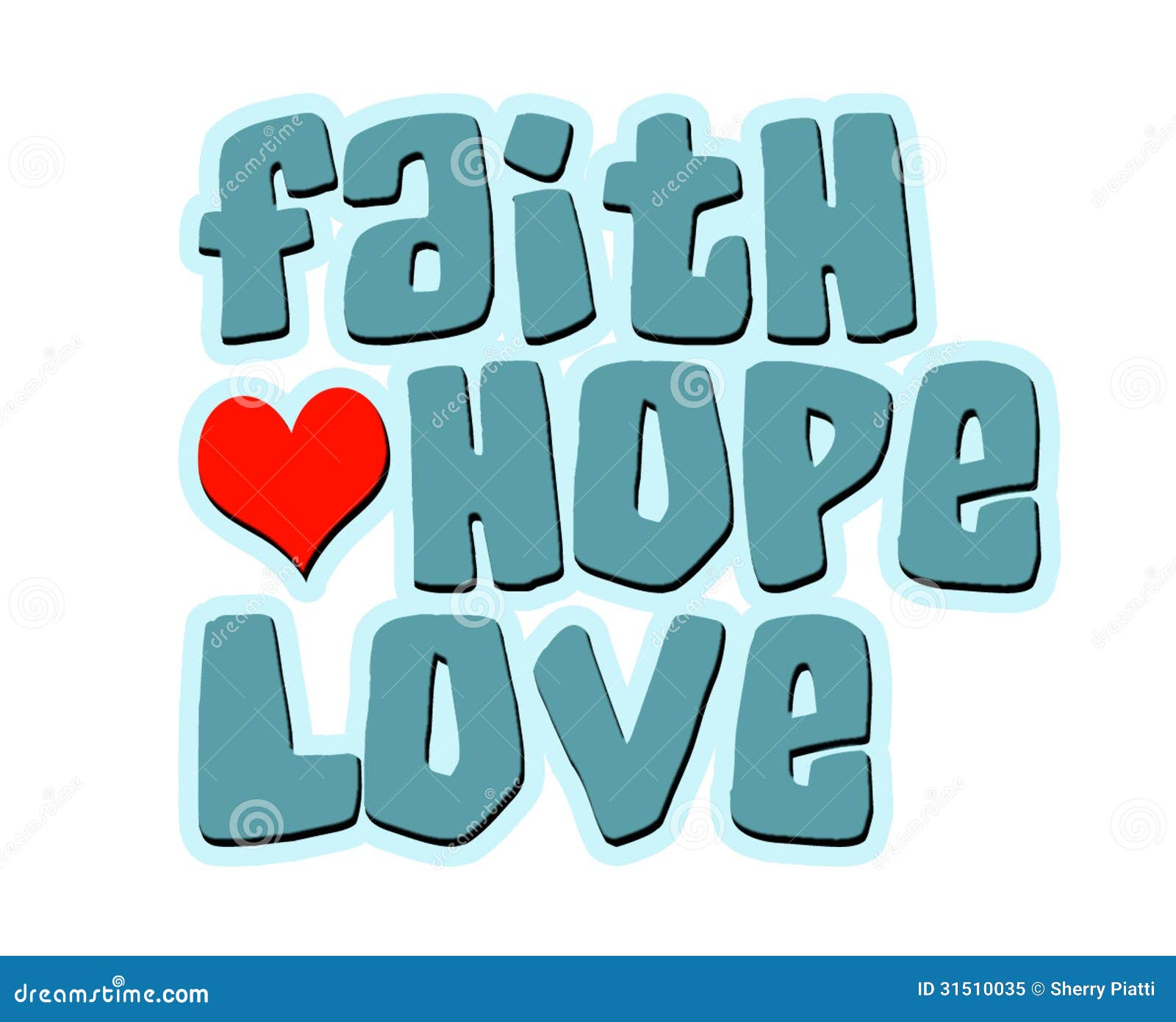 clipart of the word faith - photo #25