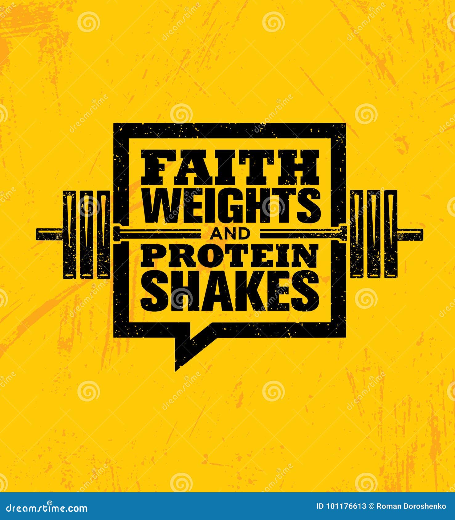 Faith Weights and Protein Shakes. Inspiring Workout and Fitness ...