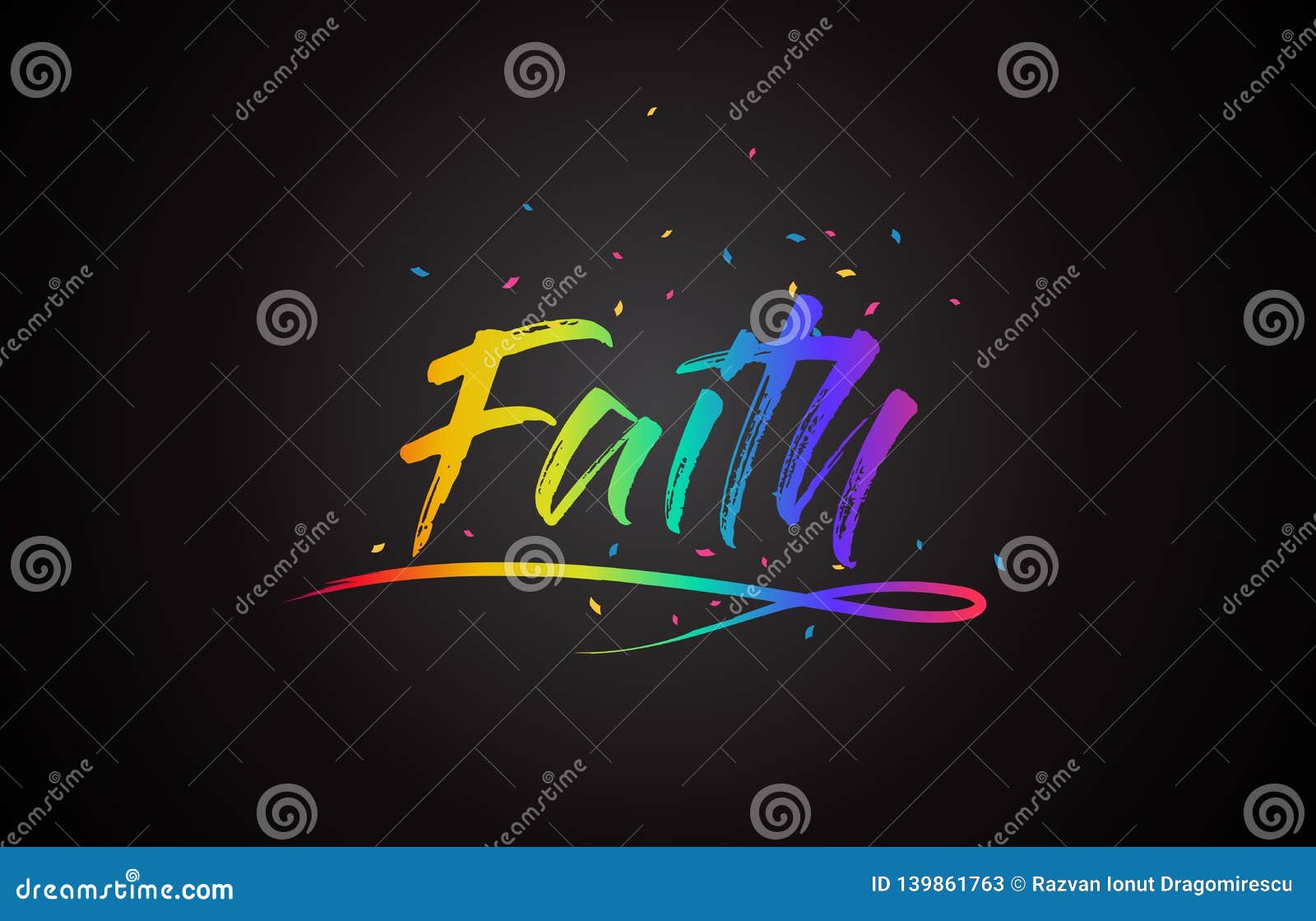 faith word art