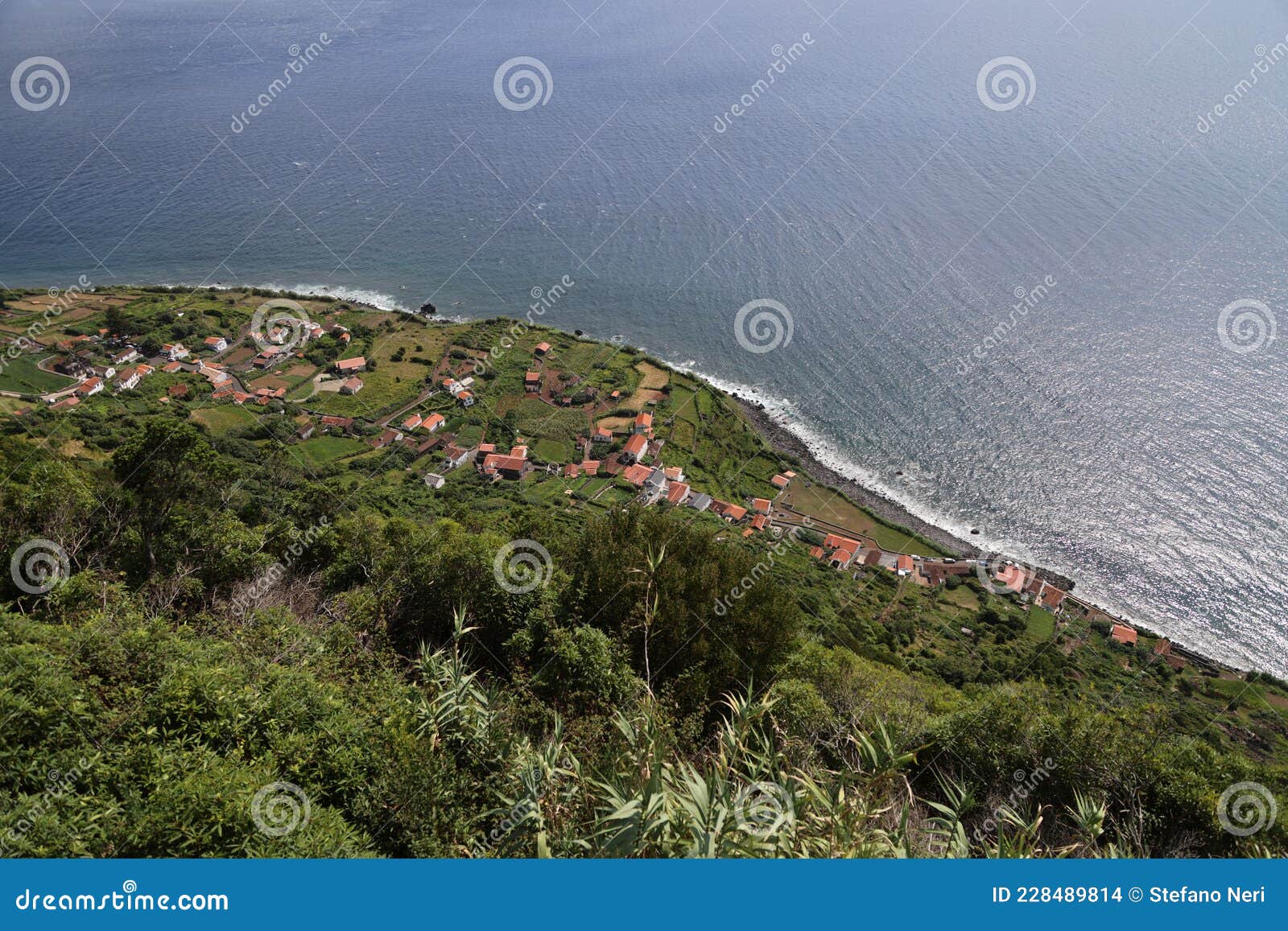 faja de sao joao in the island of sao jorge, azores