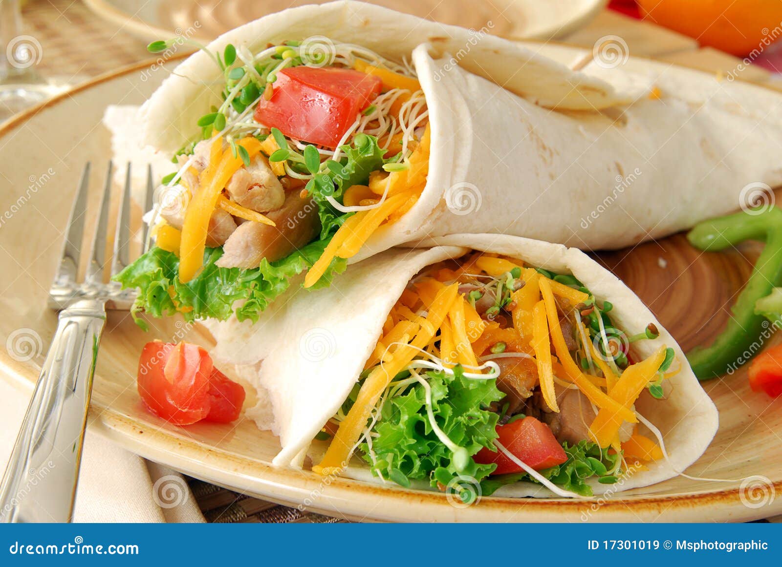Fajitas del pollo imagen de archivo. Imagen de poultry 17301019
