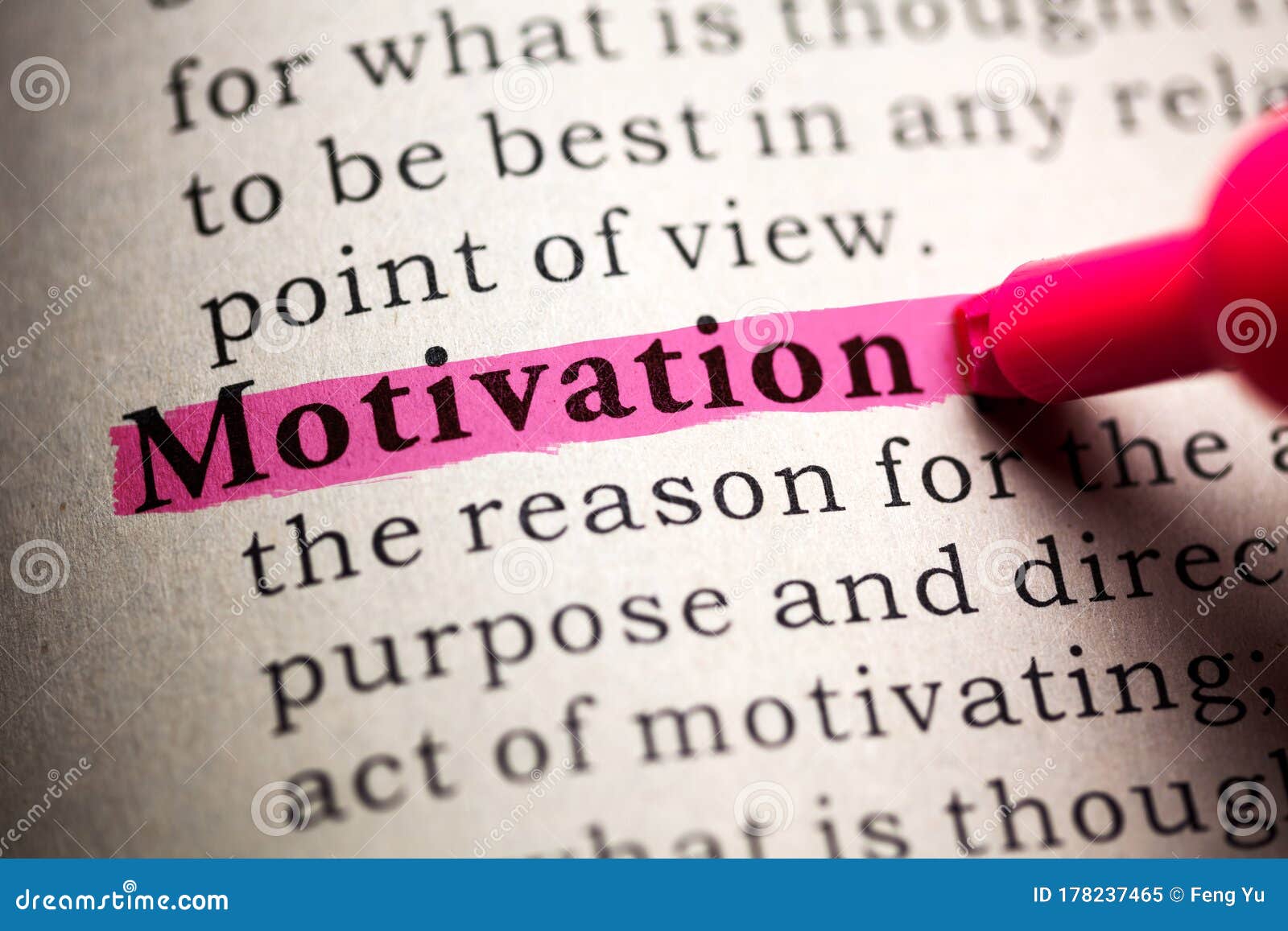 Motivation stock image. Image of page, dictionary, motivation 178237465