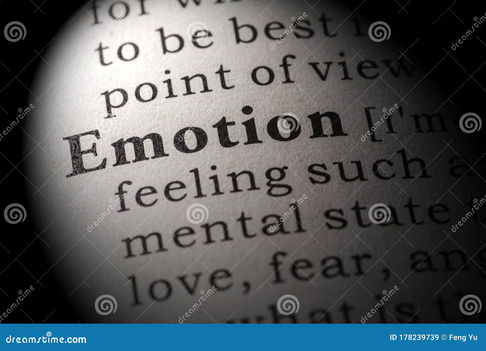 EMOTION DEFINITION DICTIONARY visual data 4