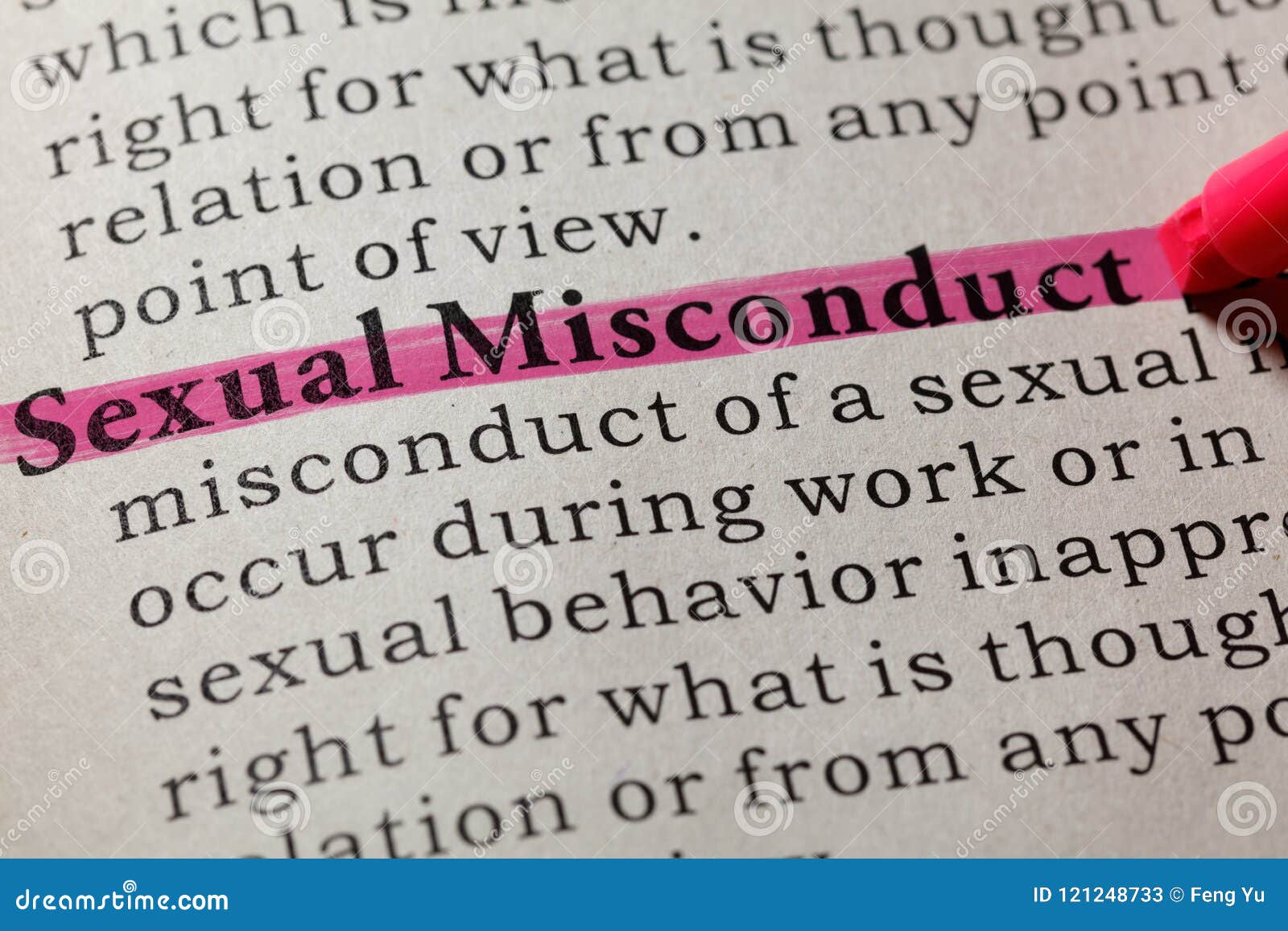 definition of sexual misconduct
