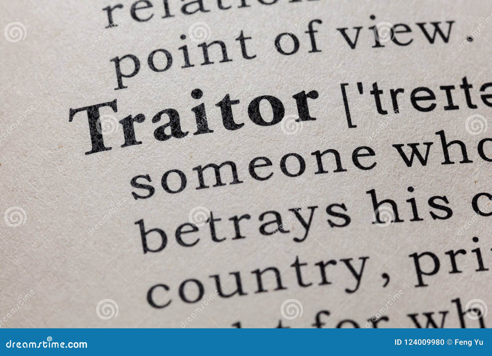 THE MEANING OF TRAITOR