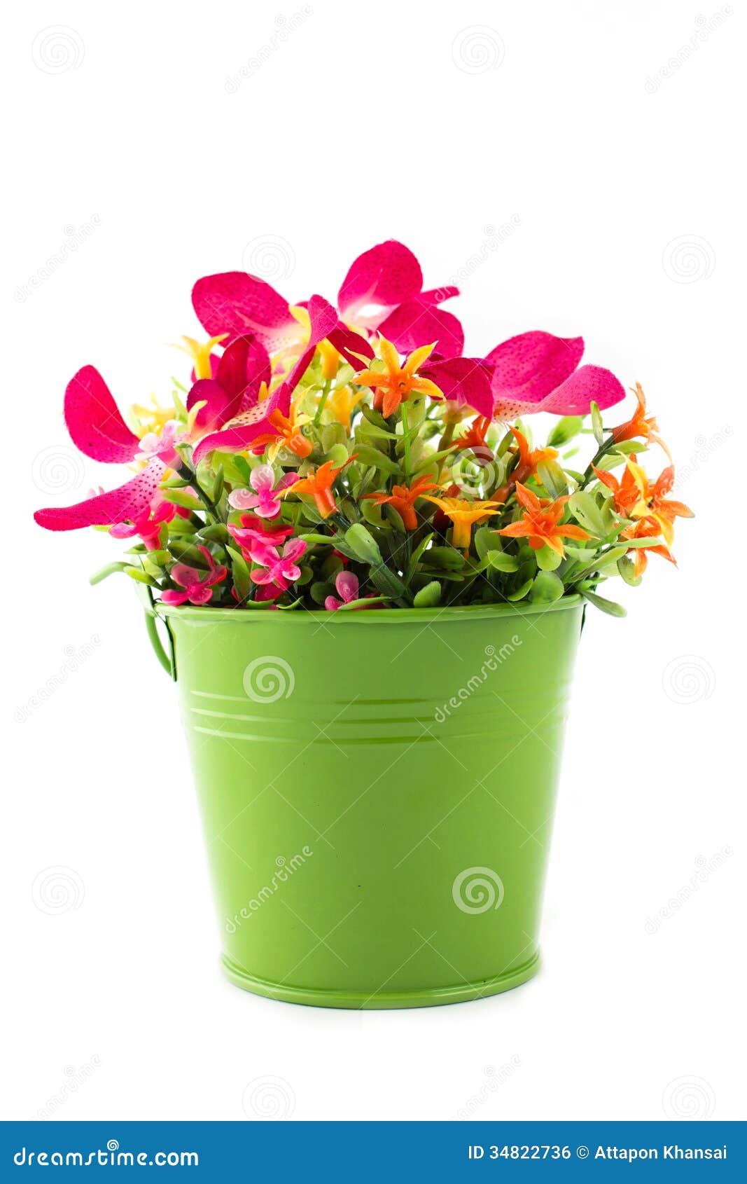 Fake Flowers for Interior Decoration Stock Photo Image of beauty