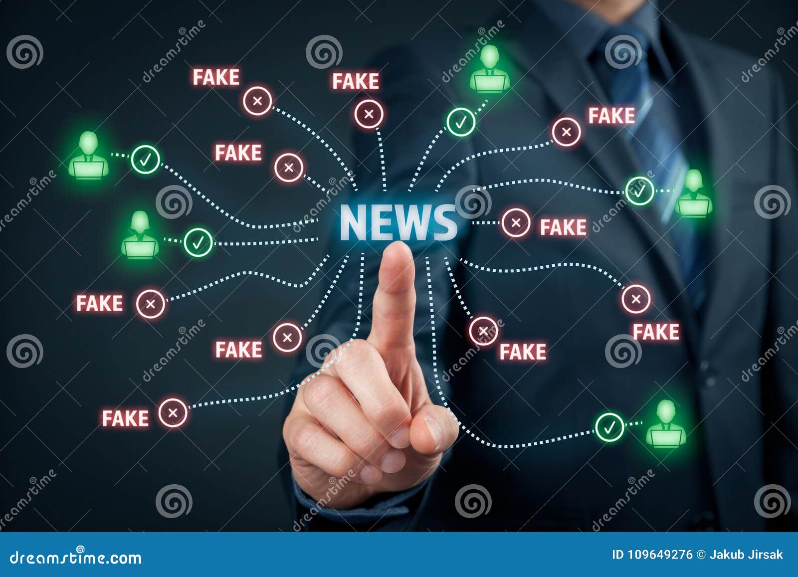 fake news concept