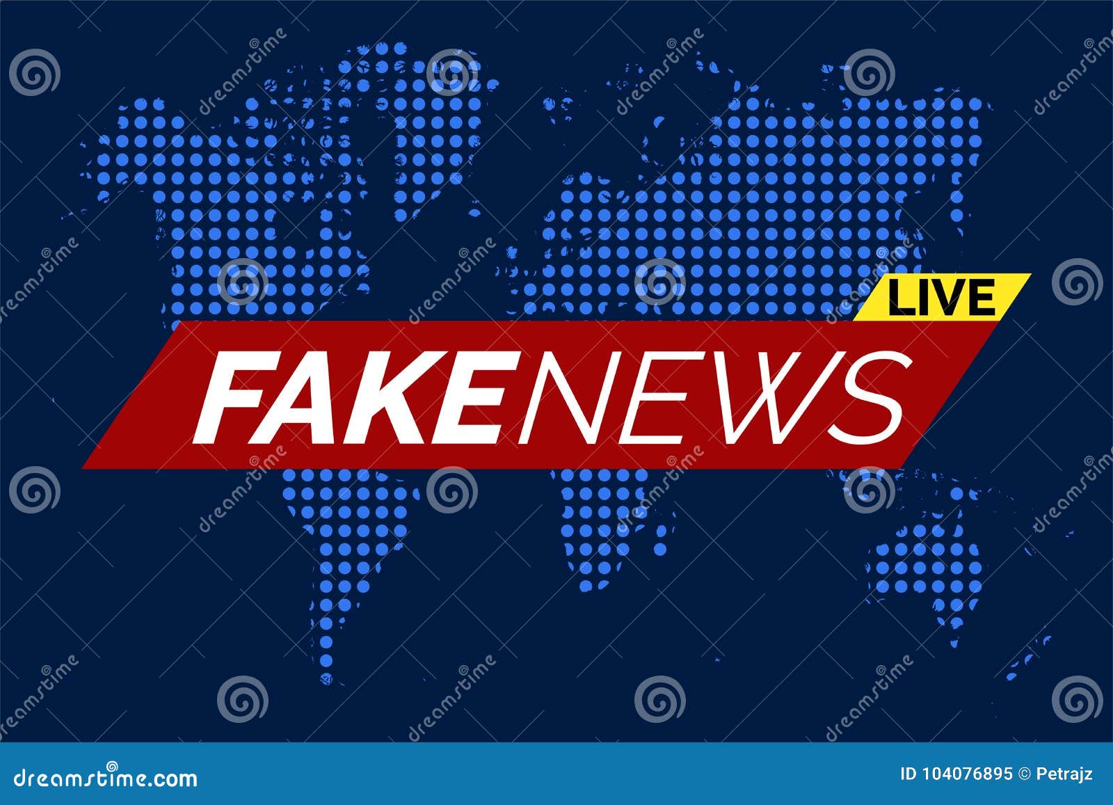 Fake News Symbol Vector Illustration | CartoonDealer.com #231491928