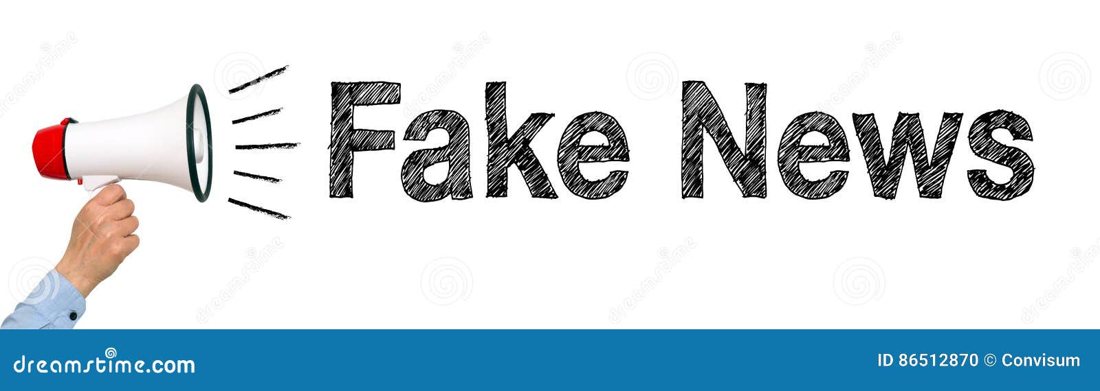 fake news megaphone