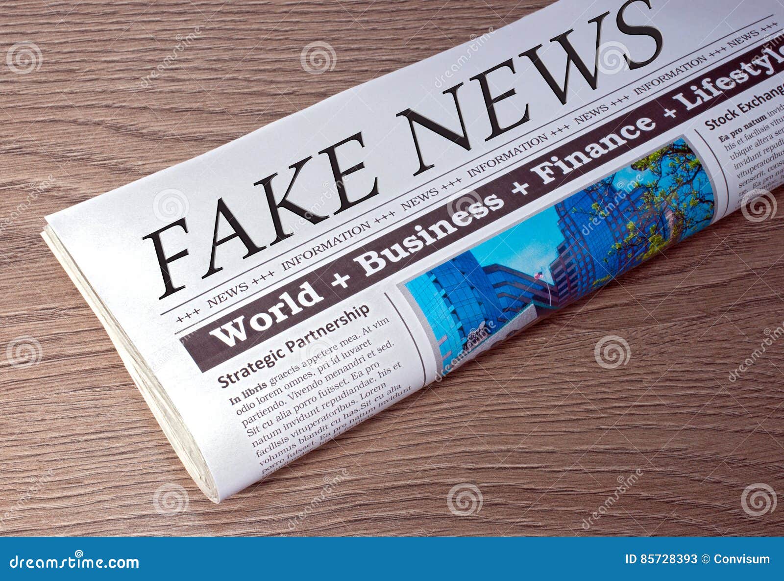 fake news newspaper