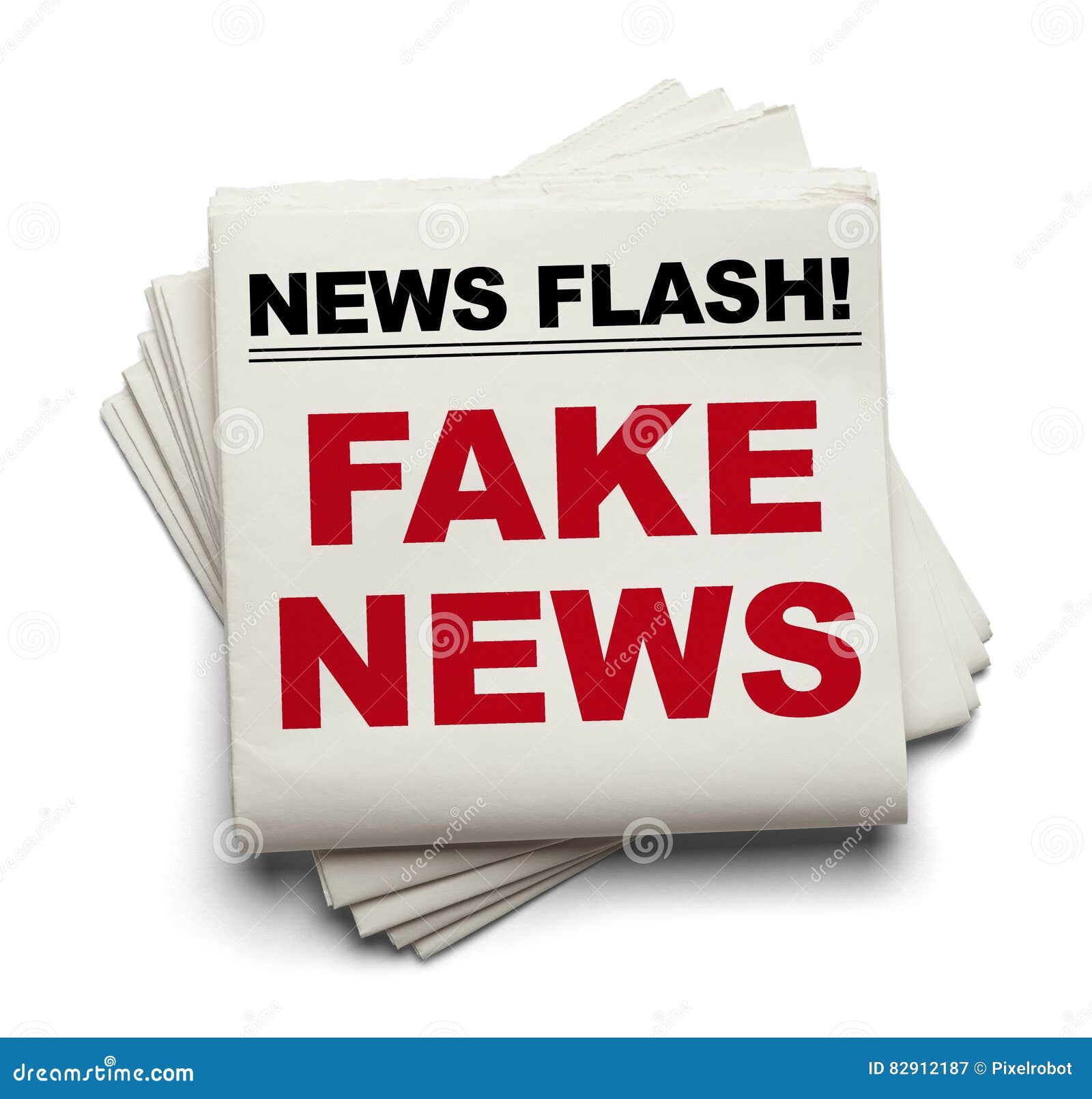 Fake News Symbol Vector Illustration | CartoonDealer.com #231491928