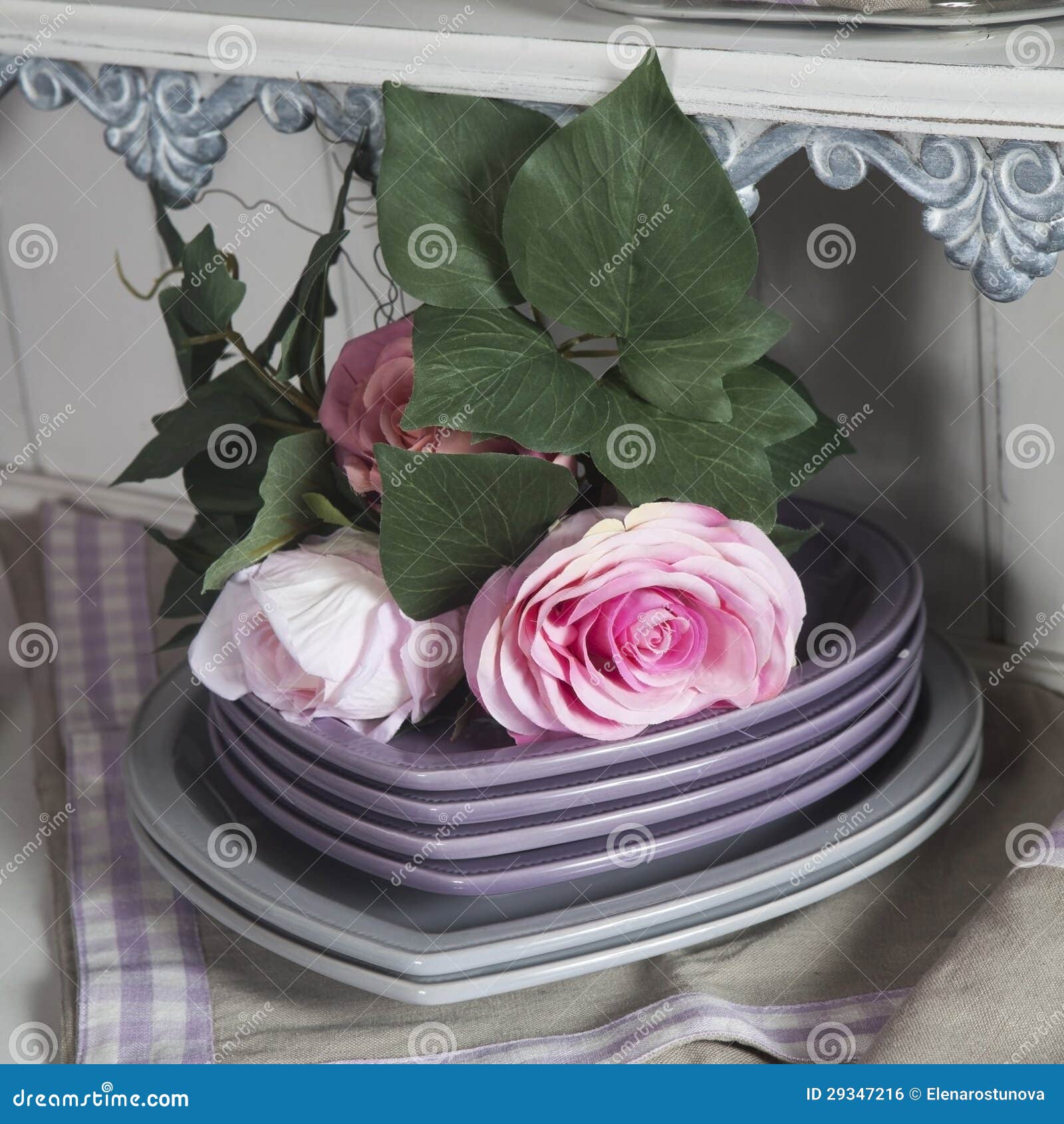 Fake pink rose flower stock photo. Image of valentine 29347216
