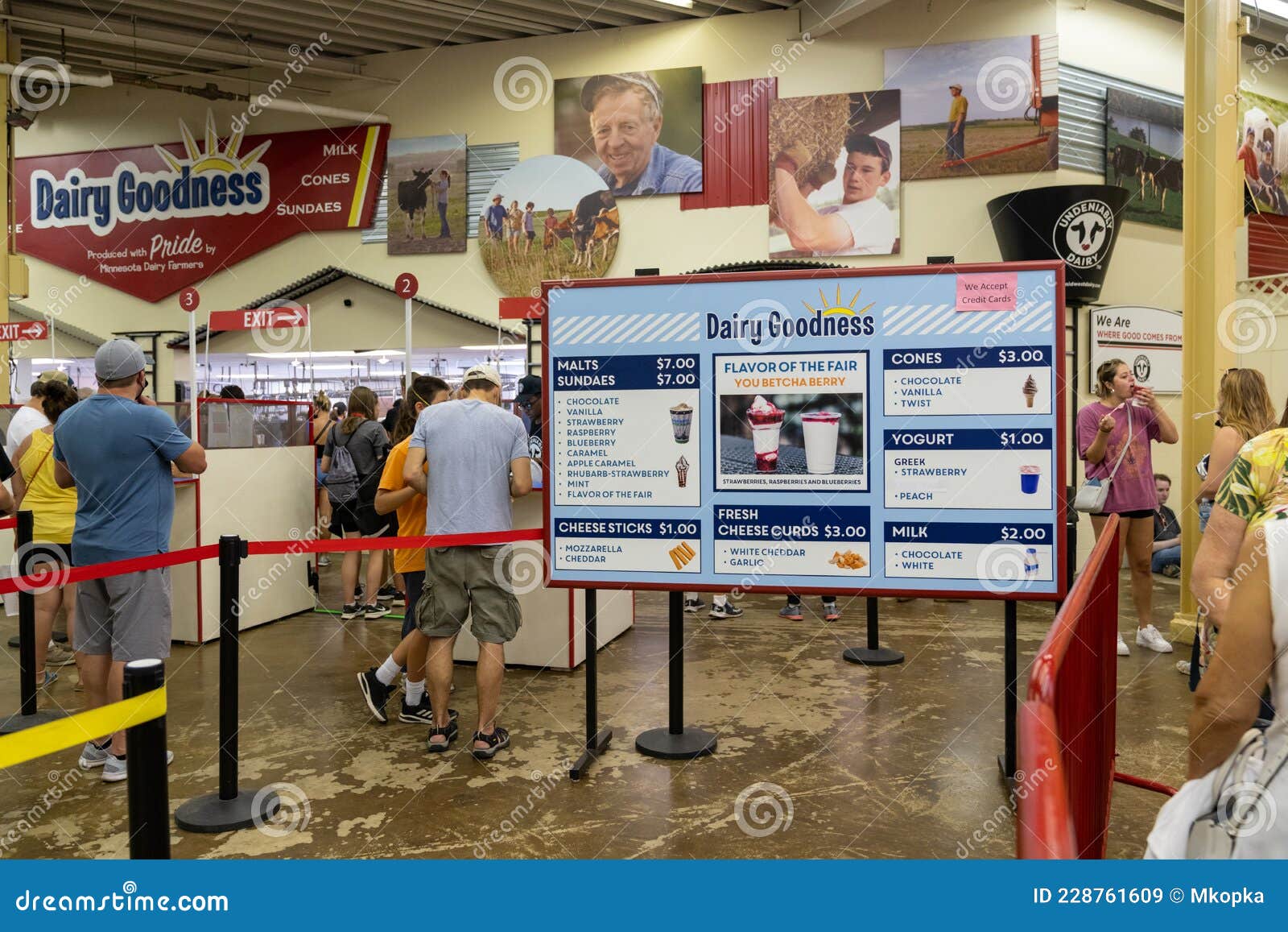 Falcon Heights, Minnesota August 30, 2021 Inside the Dairy Barn