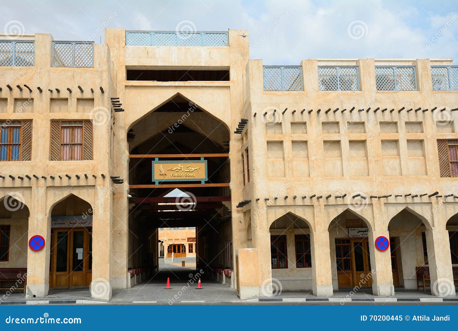 Falcon Souq, Doha, Qatar stock image. Image of hawk, domestic 70200445