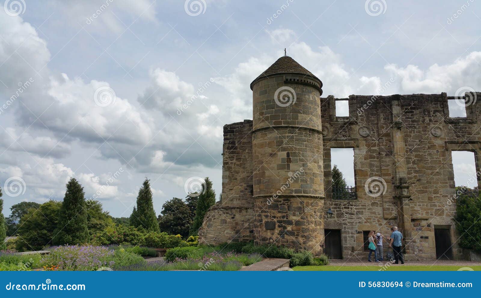Falkland palace fife editorial stock image. Image of place 56830694