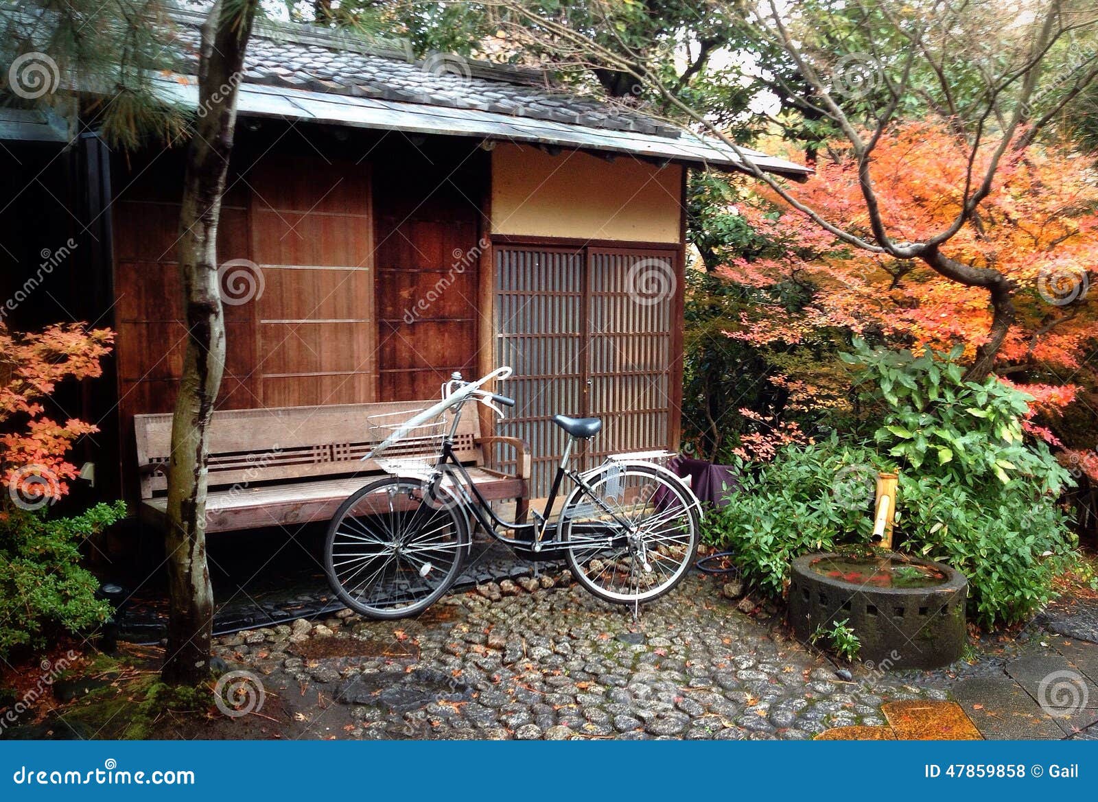 Fall colors of Kyoto Japan stock photo. Image of colors - 47859858