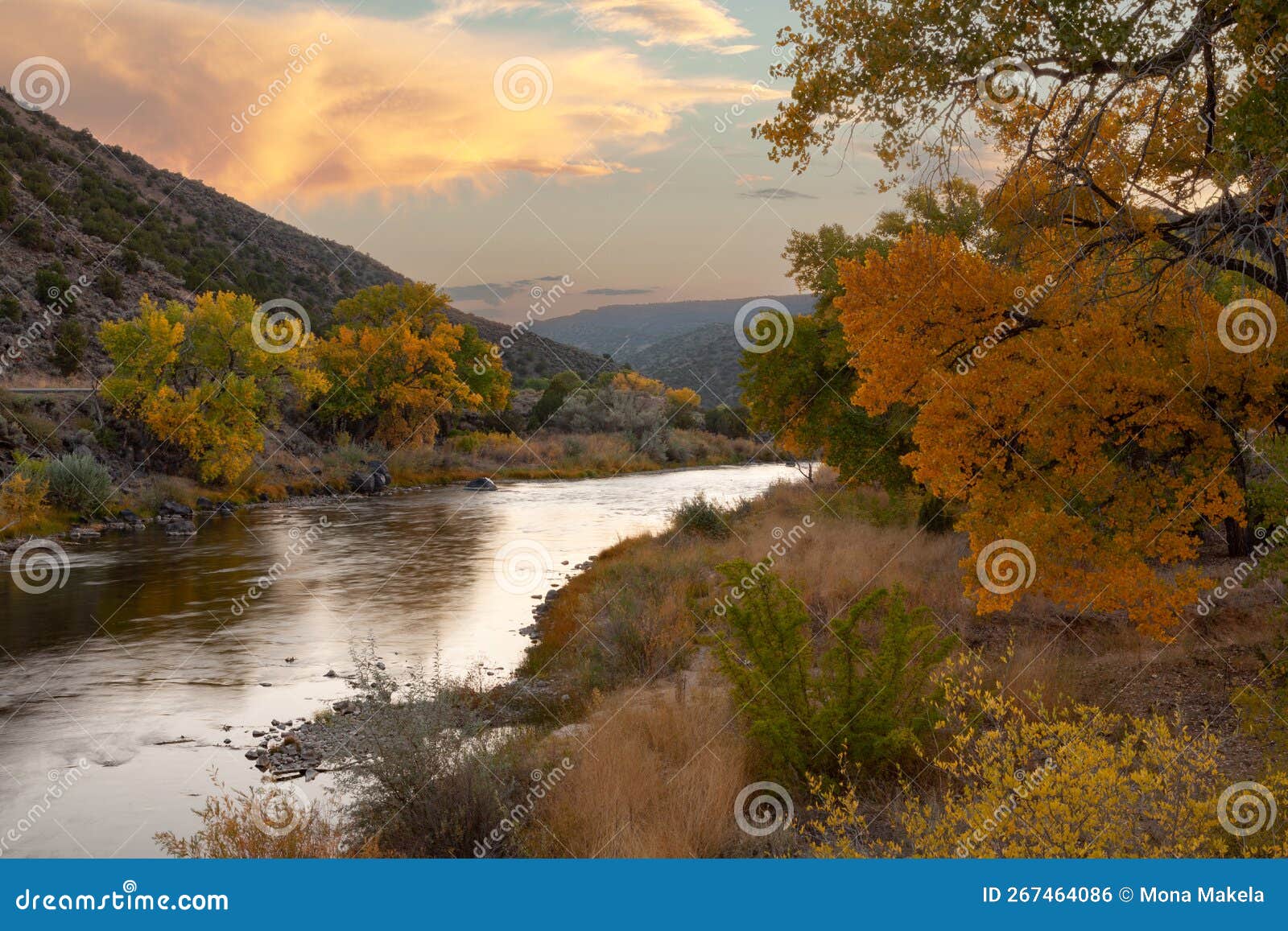 fall in embudo, rio arriba county, new mexico
