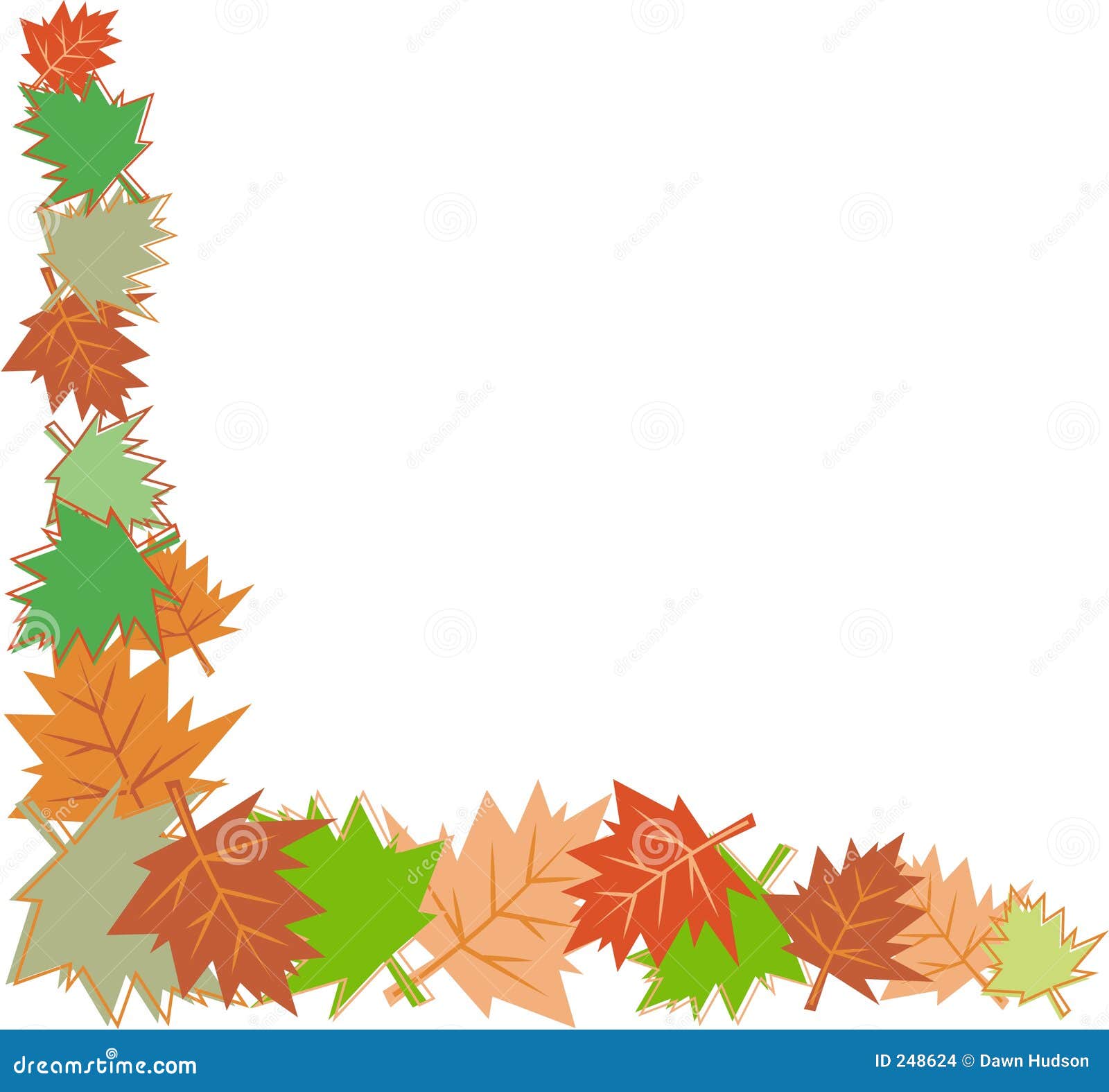 Fall Lasst Rand Stock Abbildung Illustration Von Auslegung 248624