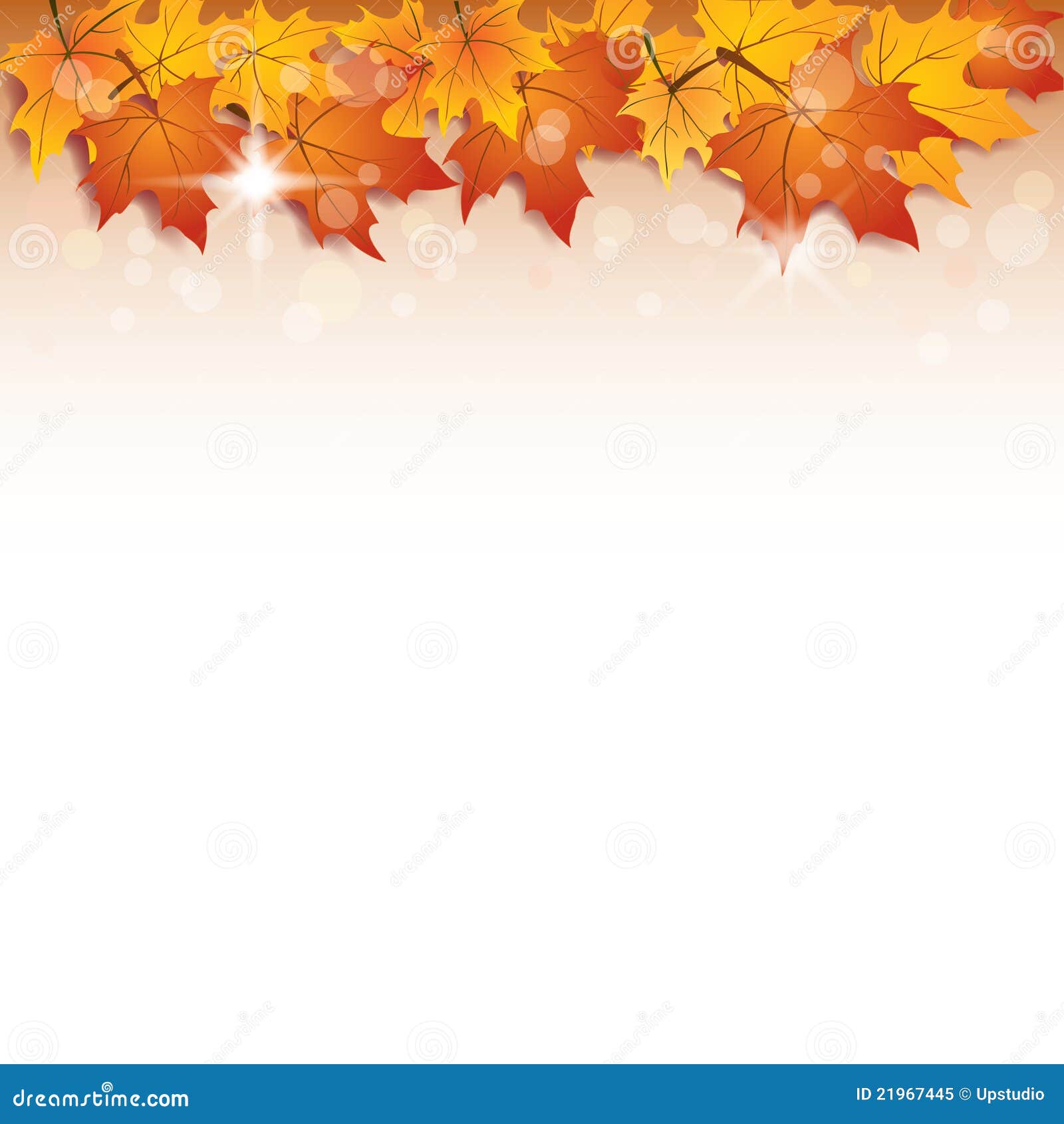Fall vector background stock vector. Illustration of copyspace - 21967445