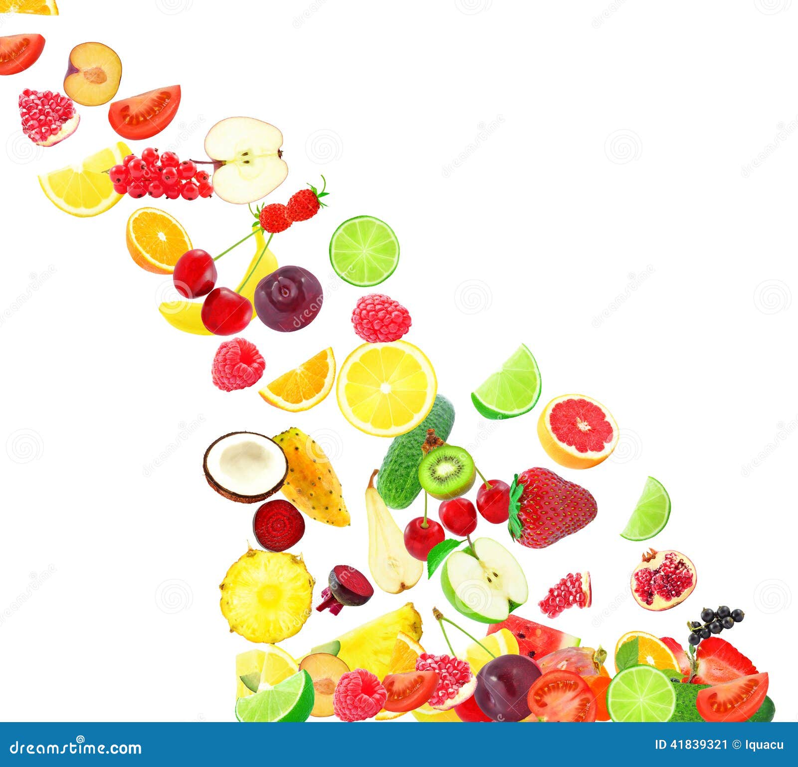 Falling fruit stock image. Image of friuts, banana, fresh 41839321